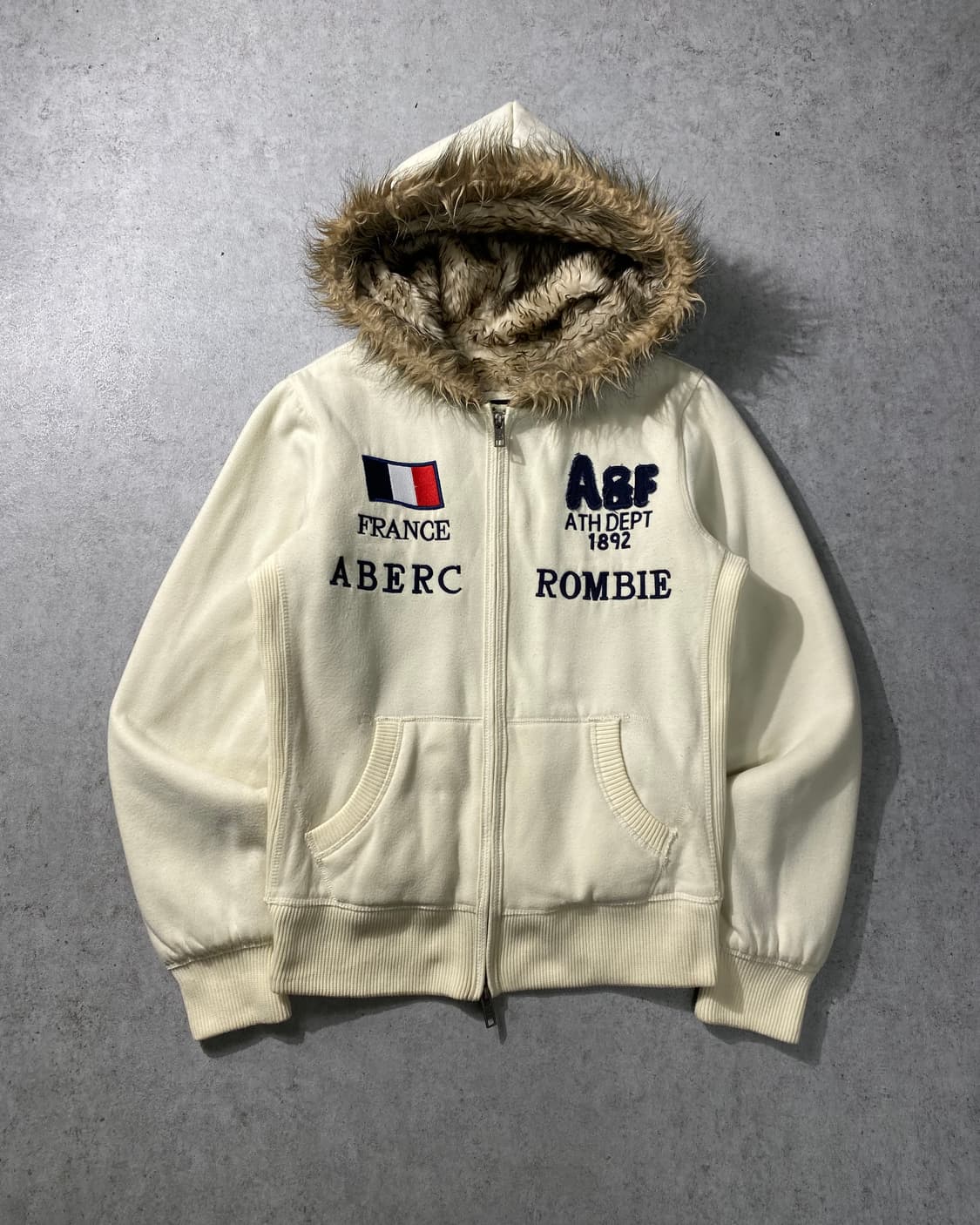 [S] Abercrombie 아베크롬비 퍼라이닝 후드집업 상품이미지1