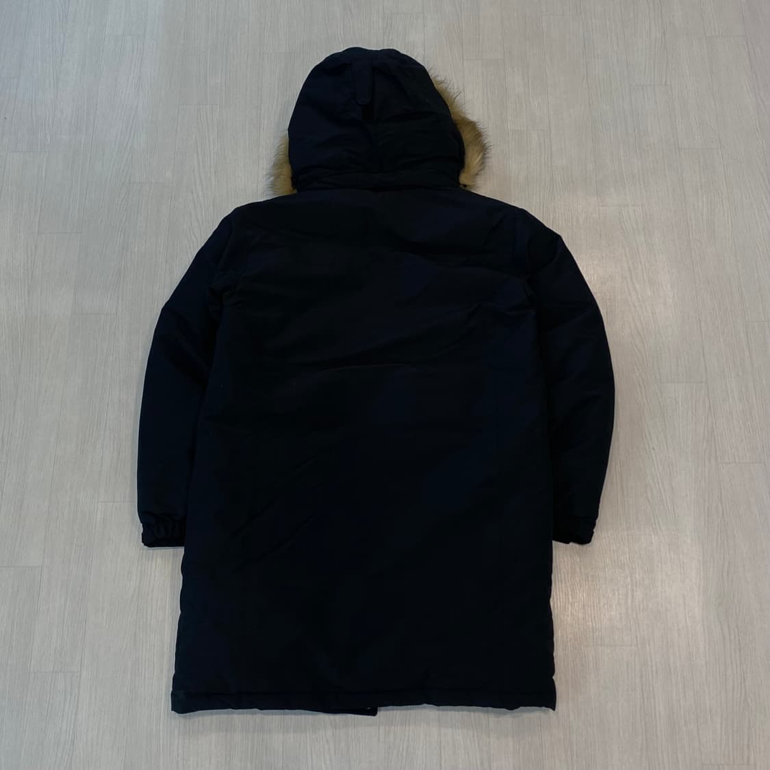 컬럼비아 옴니히트 다운 롱 패딩 블랙 100 L 상품이미지4