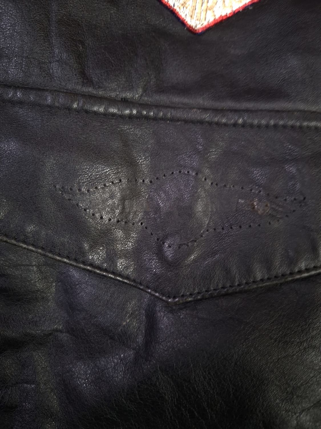 밀리터리 A-2 미공군 TYPE 리얼레더 항공자켓 상품이미지3