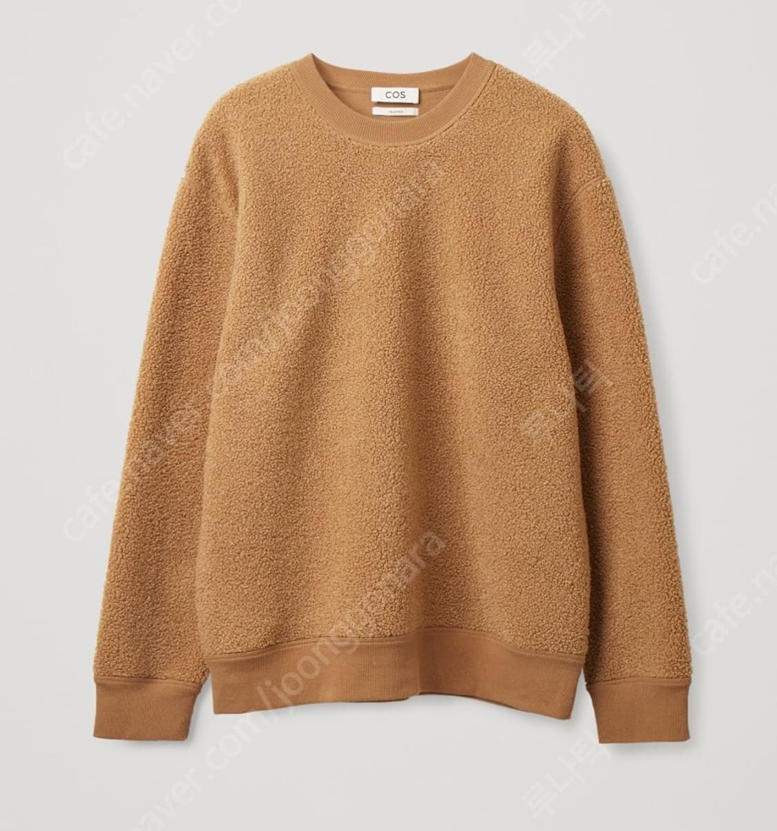 COS 릴렉스핏 테디 부클 맨투맨  상품이미지1