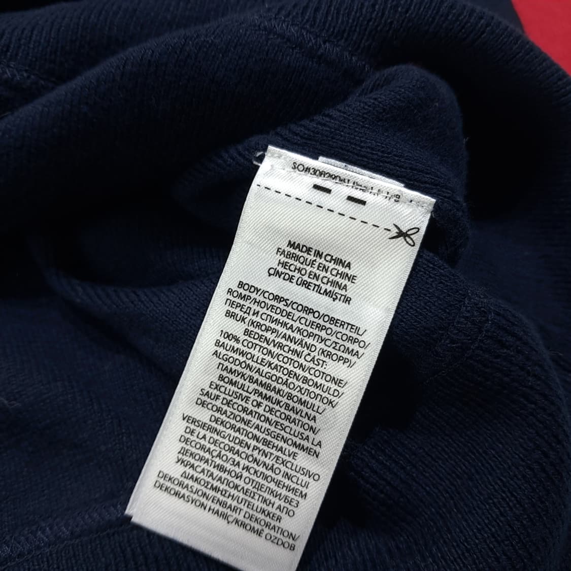 CL030 S 폴로 스포츠 빅 스펠아웃 성조기 패치 & 숄더 라인 니트 상품이미지5