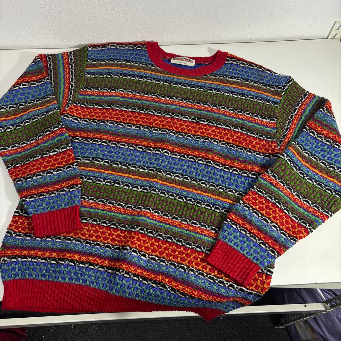 M 미쏘니 멀티패턴 케이블니트 상품이미지1