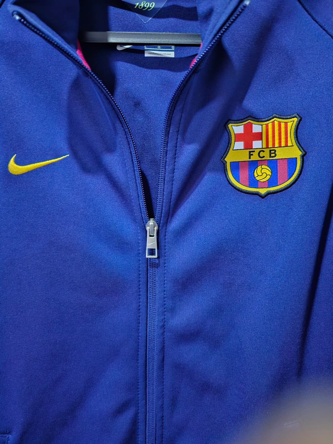 나이키 FC 바르셀로나 유니폼 트랙탑 져지집업 100 / L 상품이미지4