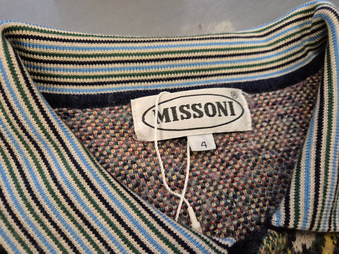 90s MISSONI 카라 니트 상품이미지7