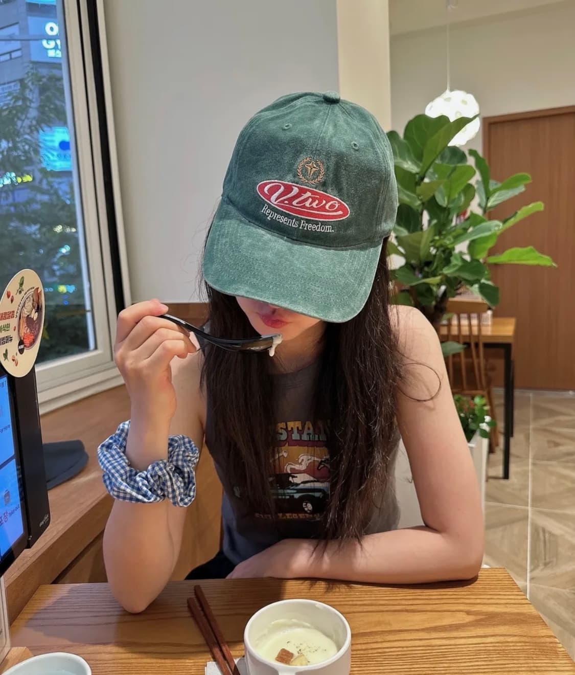 브이투 볼캡 상품이미지3