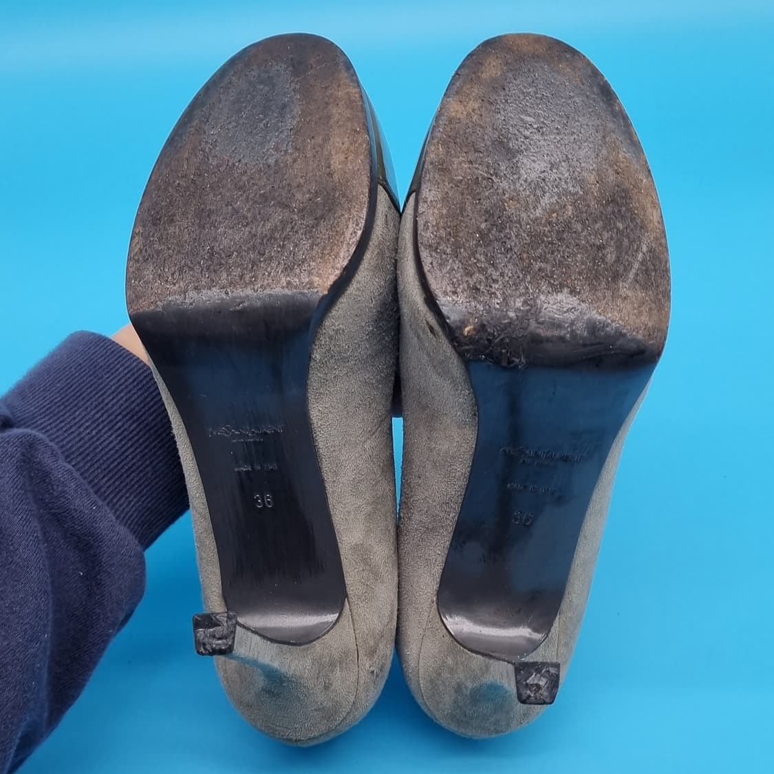 h 생로랑 가보시 여성 하이힐 36 230 굽12 상품이미지3