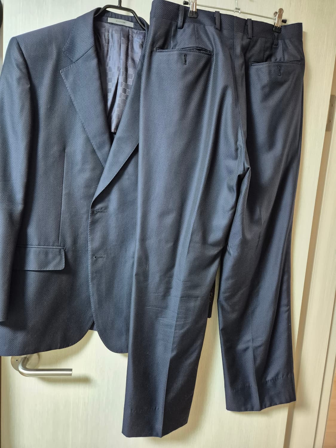 (정품) 지방시 남성 정장 세트 울실크 블레이져 셋업 100 수트 상품이미지3