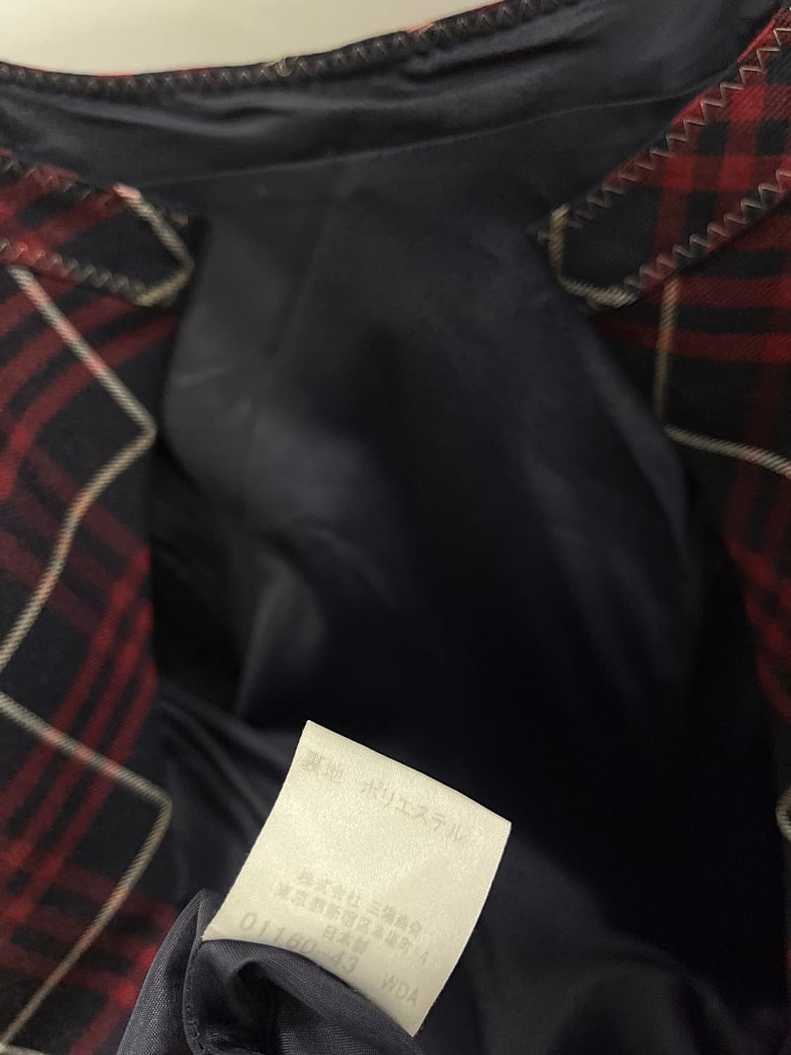 여) 버버리 블루라벨 노바체크 원피스   상품이미지8