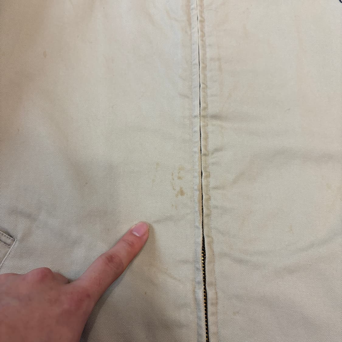 90년대 폴로 캐나다 생산 베이지 스윙톱 자켓 상품이미지2