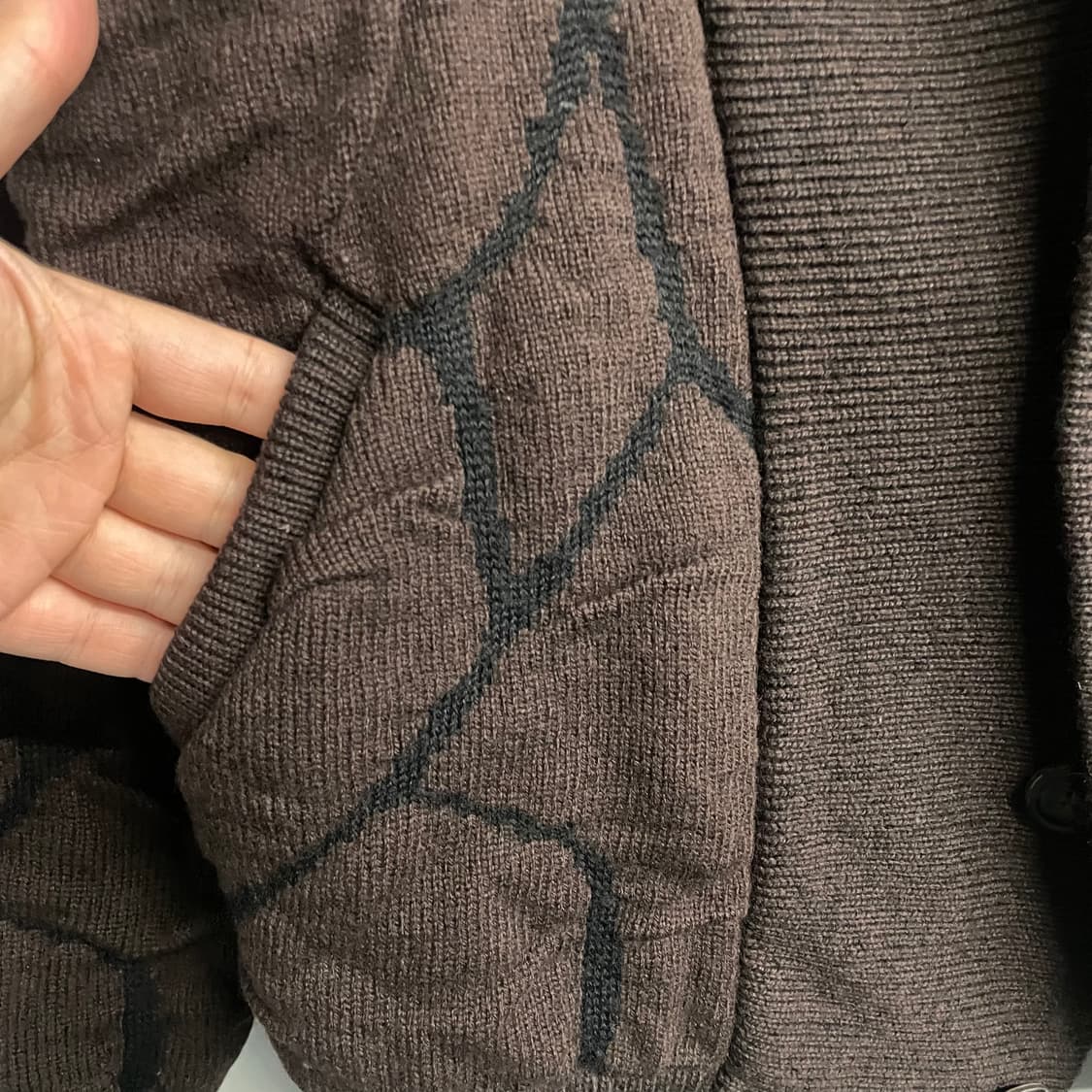 이세이미야케 주름가공 울 가디건 상품이미지4