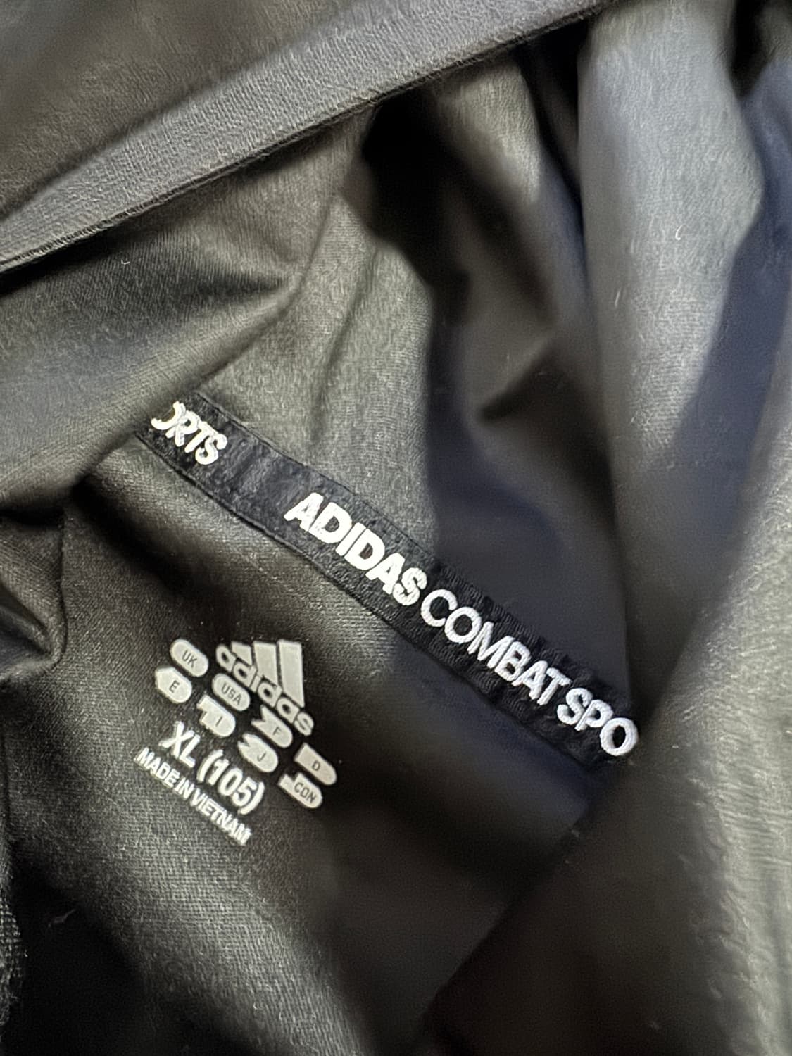 아디다스 컴뱃 22년도 기능성 트레이닝 집업 세트 L 블랙 상품이미지6