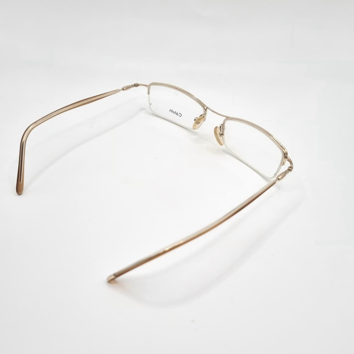 데드스탁 반무테 골드사각 포인트안경 357 상품이미지6