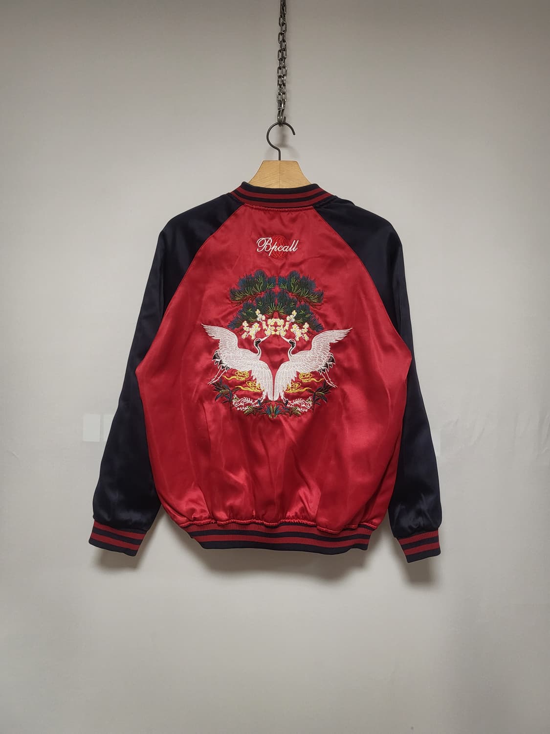 일본빈티지 리버시블 스카잔  상품이미지3