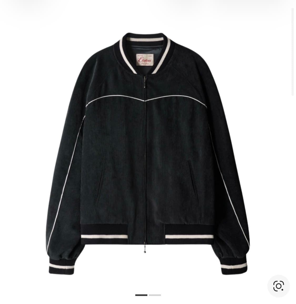 이티씨이 코듀로이 래글런 자켓 블랙-M 상품이미지1