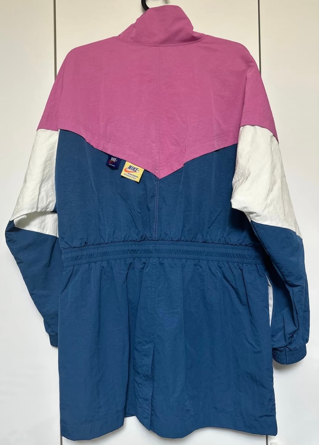 나이키 바람막이 핑크/네이비/화이트 상품이미지5