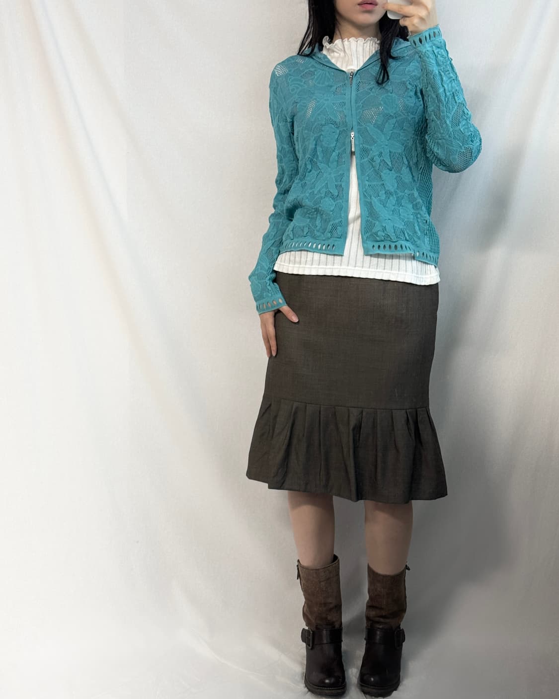 랑방 미디 스커트 상품이미지6