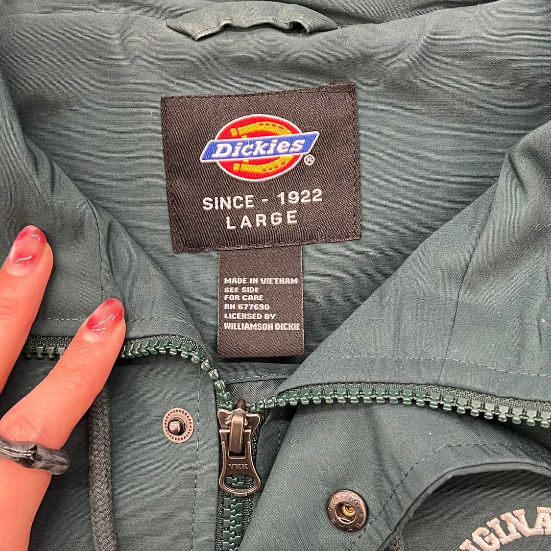 디키즈 후드 코치 자켓 r2663 상품이미지5