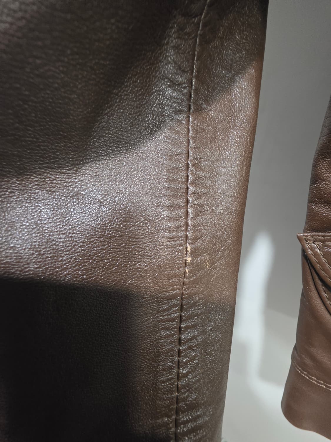 브라운 양가죽 자켓55 상품이미지4