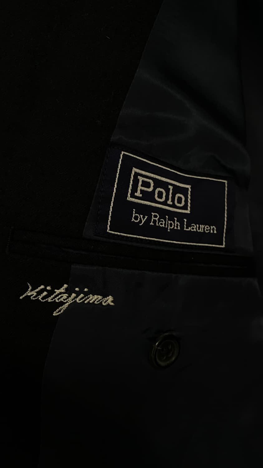 폴로 랄프로렌 네이비 금장 더블 자켓 상품이미지2