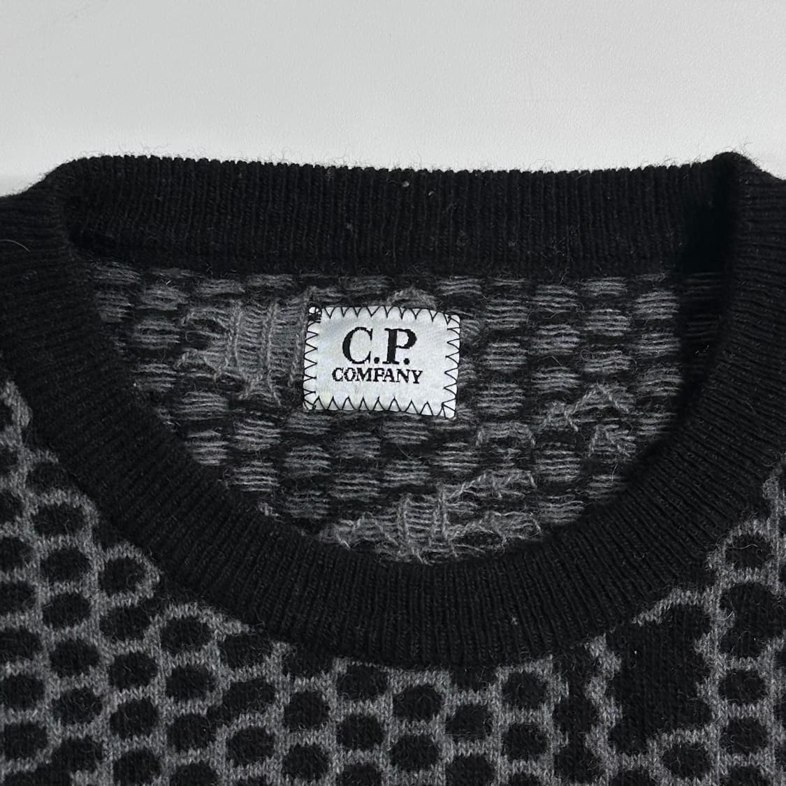 Cp컴퍼니 패턴 울 니트 상품이미지5