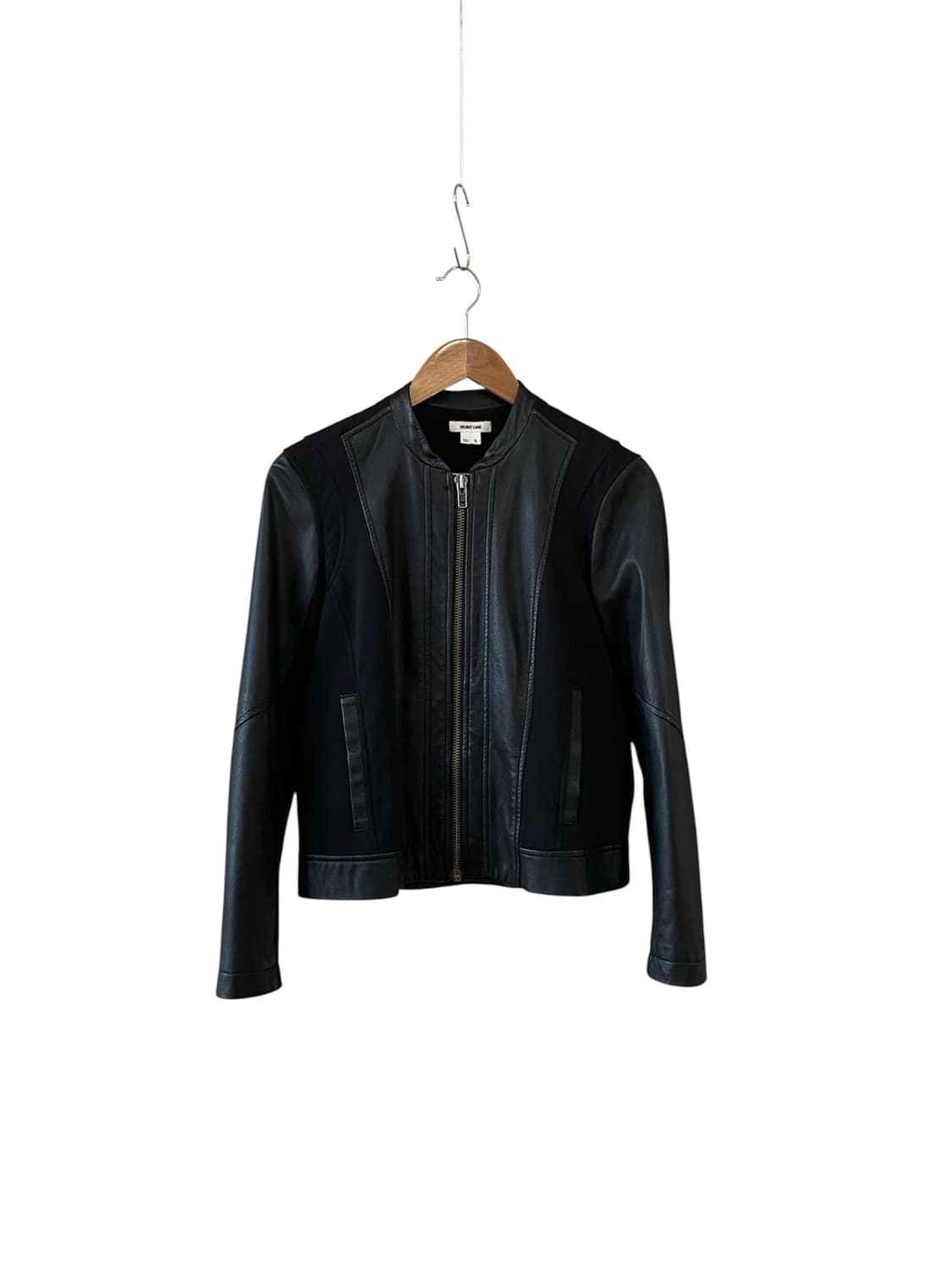 Helmut Lang Panel Leather Jacket 상품이미지1