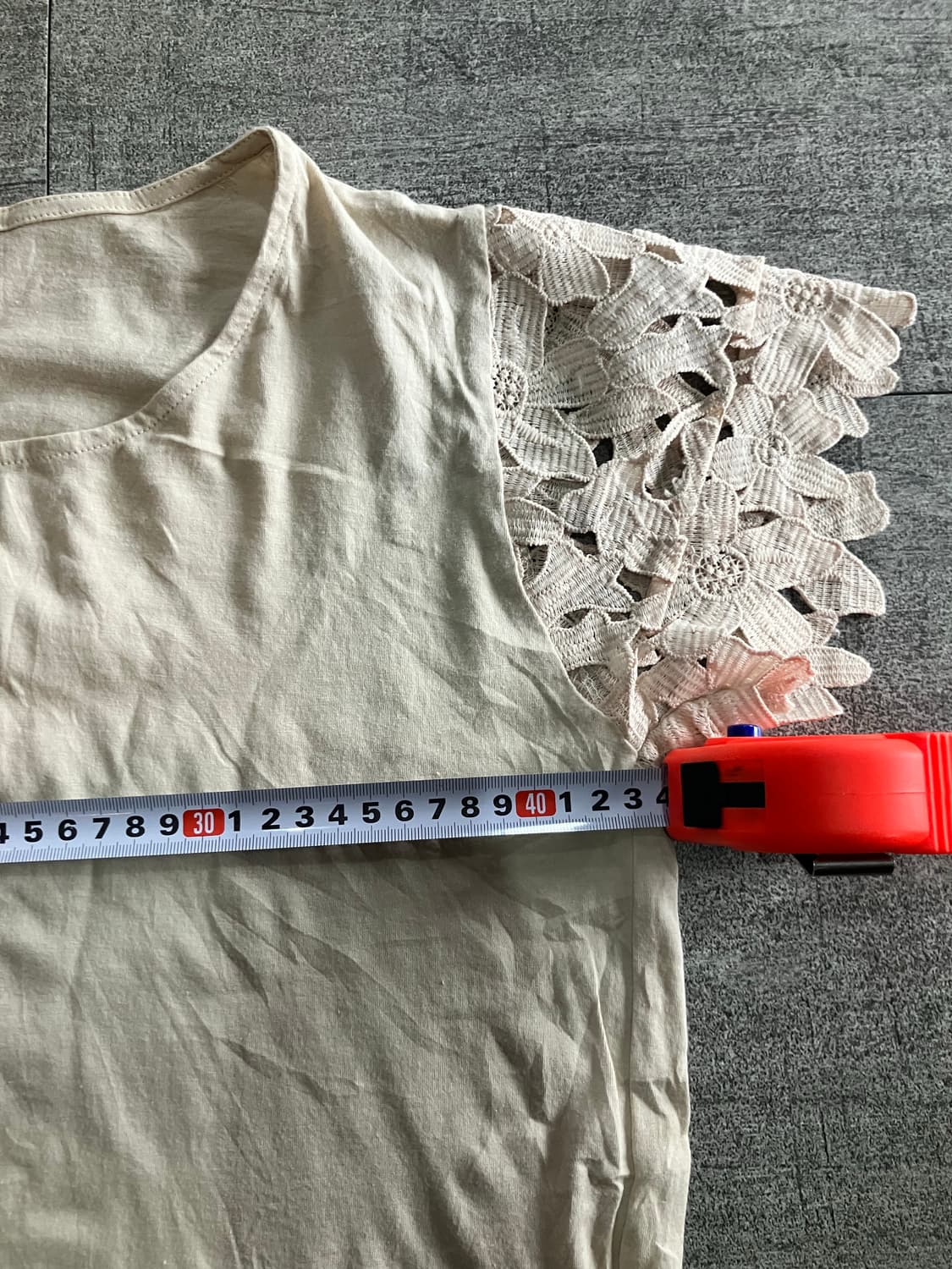 일본빈티지 Misson 하구미모리걸 달천깔페어리 레이어드슬리브w 상품이미지2