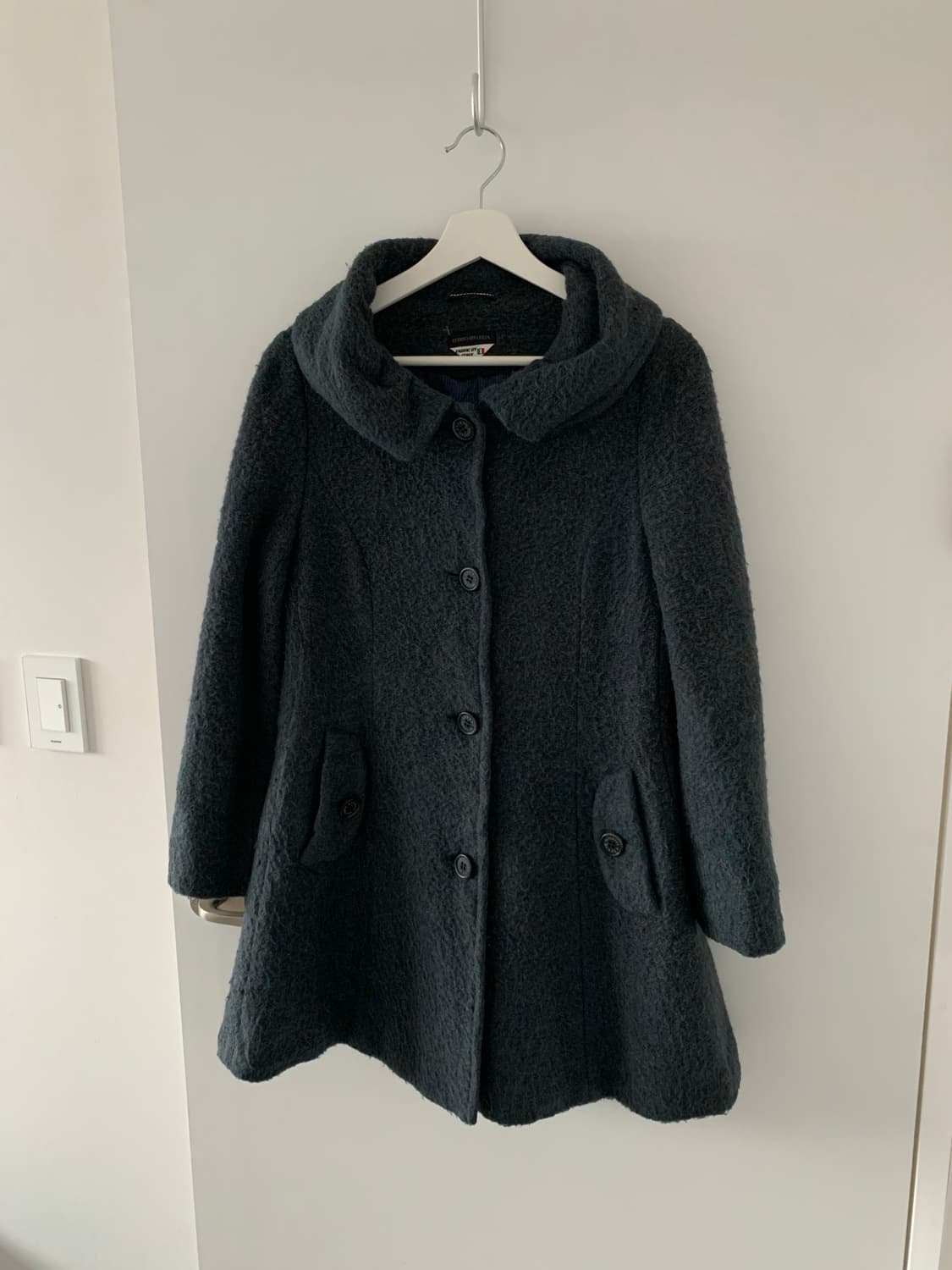 플레어 카라 코트 상품이미지1