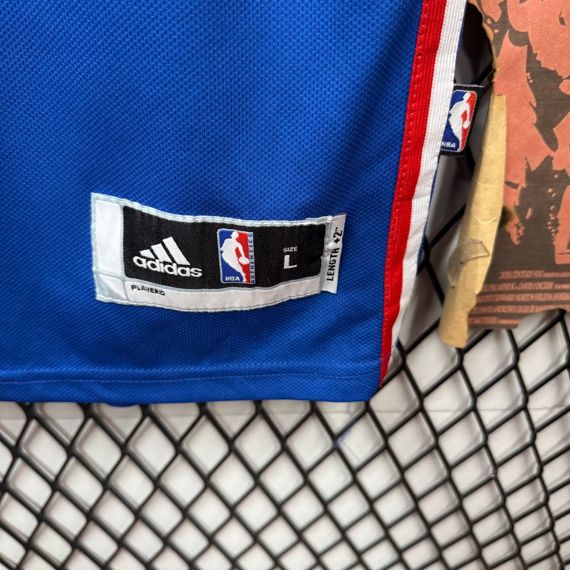 아디다스 X NBA LA 클리퍼스 스윙맨 나시 저지 블루 상품이미지7