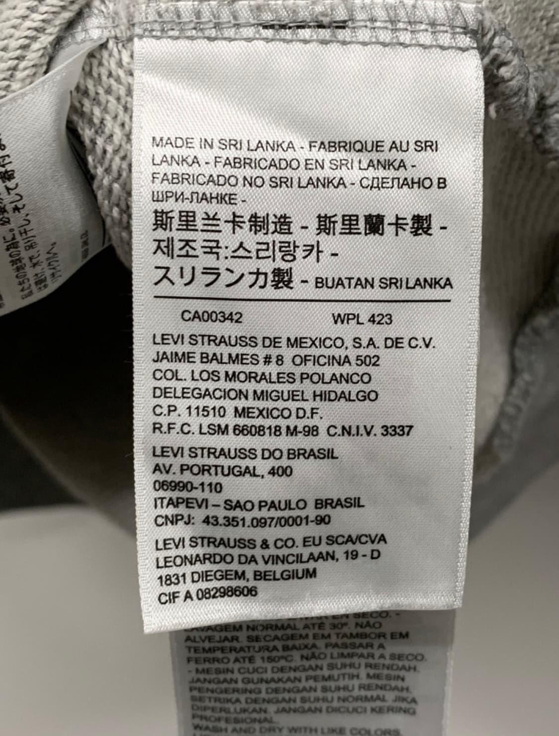 LEVI’S 빅로고 후드티 상품이미지4