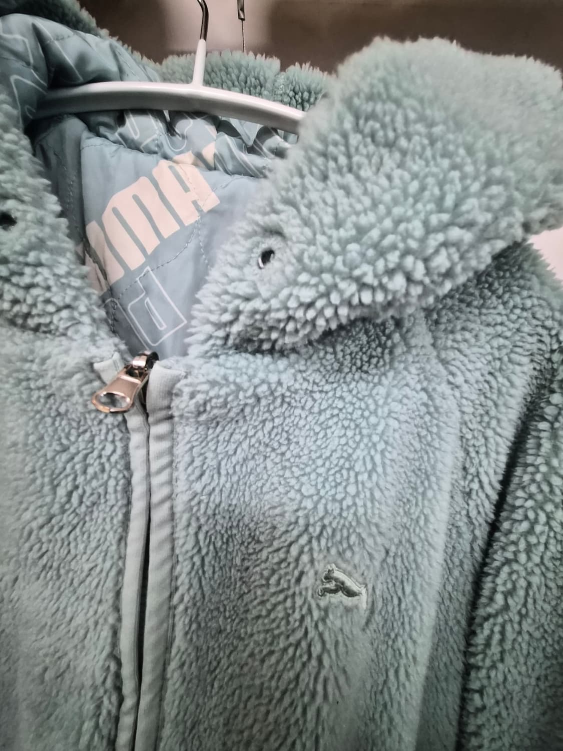 퓨마 리버시블 뽀글이 집업 상품이미지4