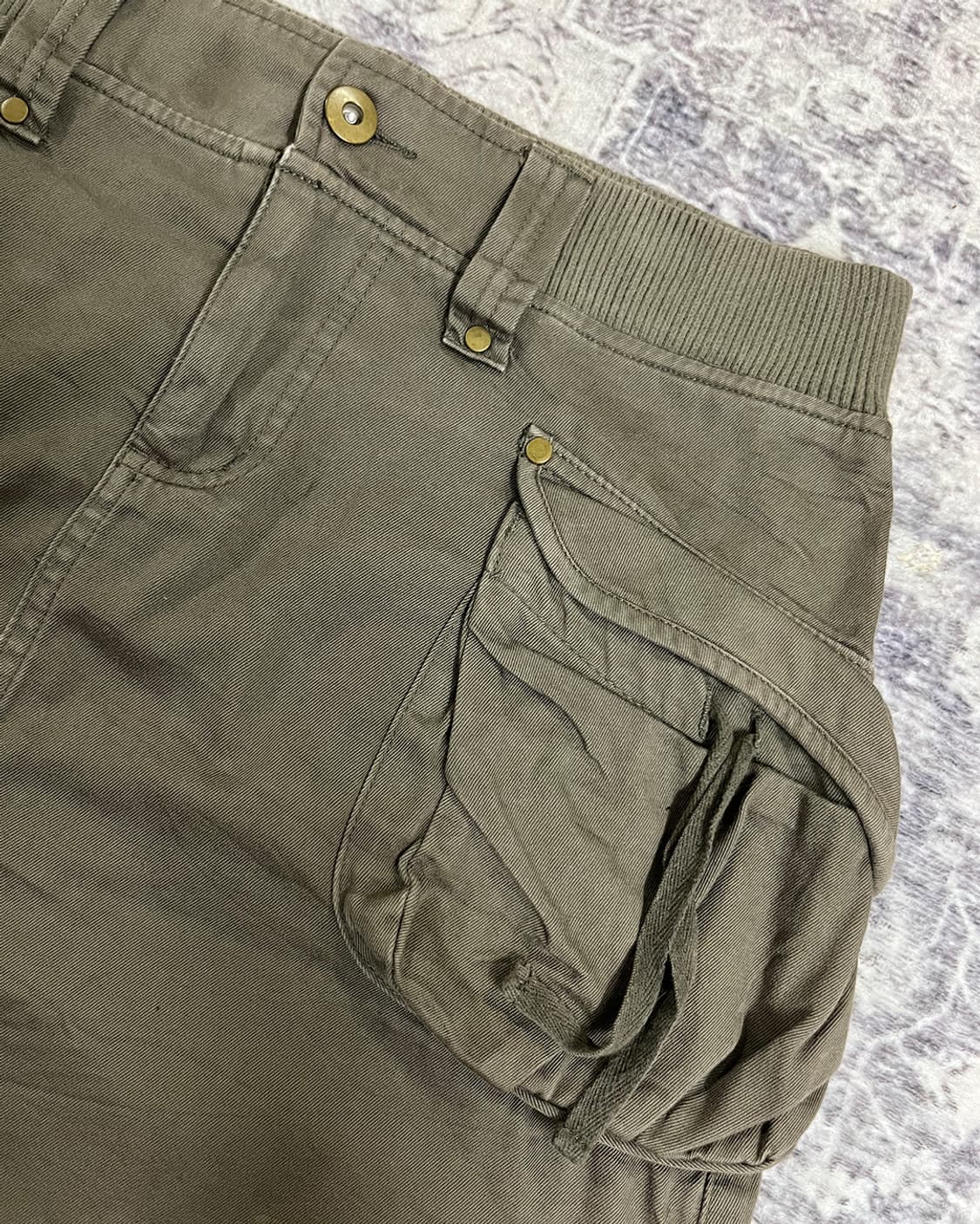 00's Grunge Cargo Mini Skirt 상품이미지3