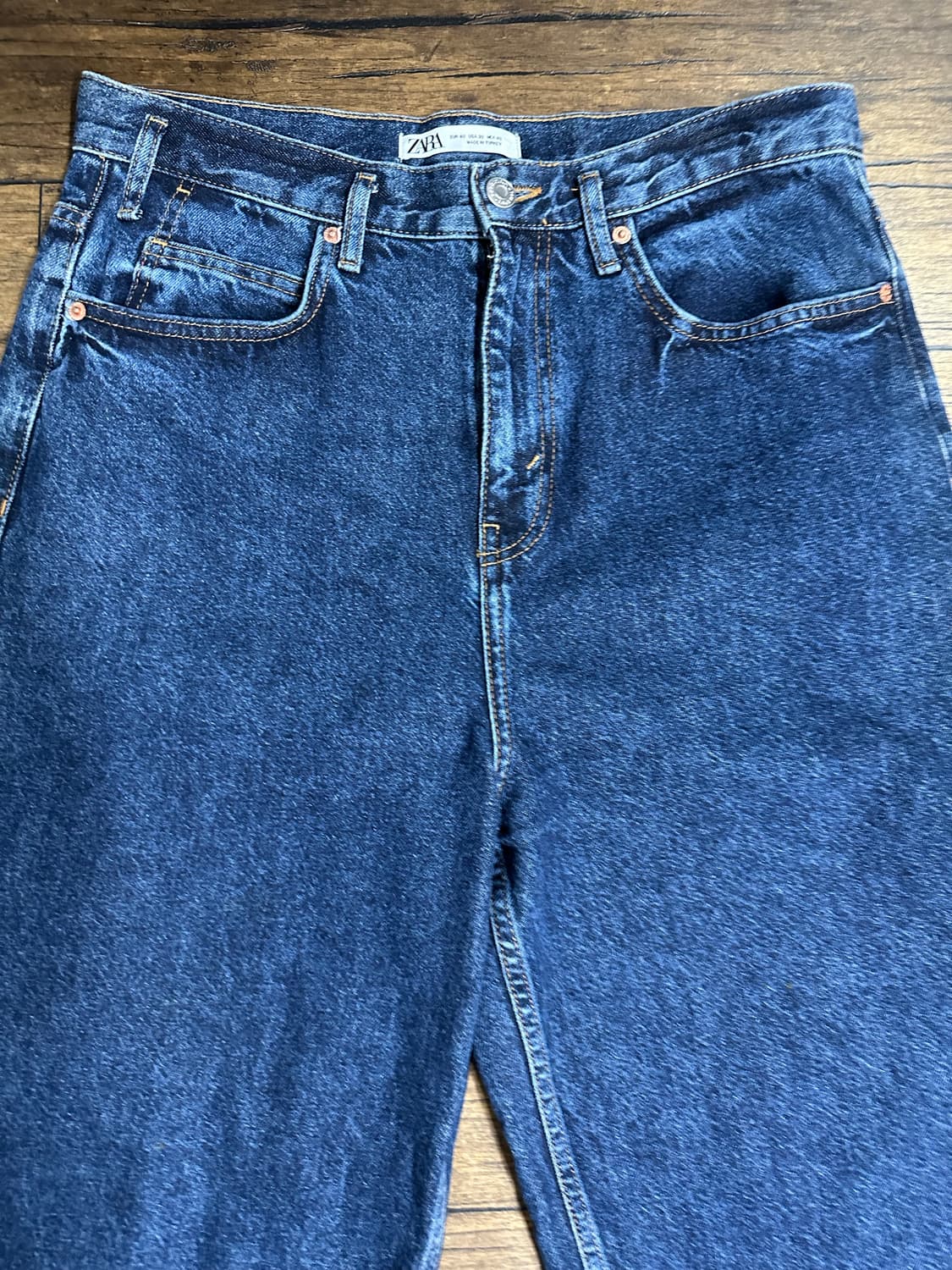 ZARA 벌룬핏 데님 팬츠 실측32 상품이미지2