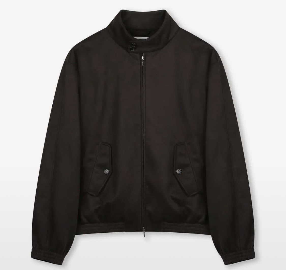 비슬로우 브라운 스웨이드 헤링턴 자켓 s 95 상품이미지1