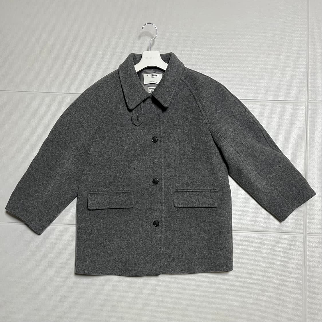 튜드먼트 클래식 울 하프코트 M 상품이미지3