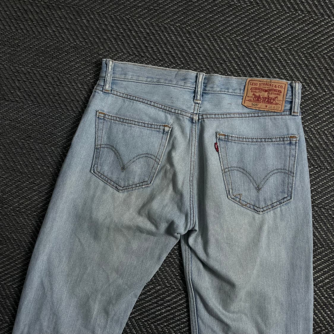 리바이스 505 스트레이트 핏 데님 팬츠y 4139 상품이미지3
