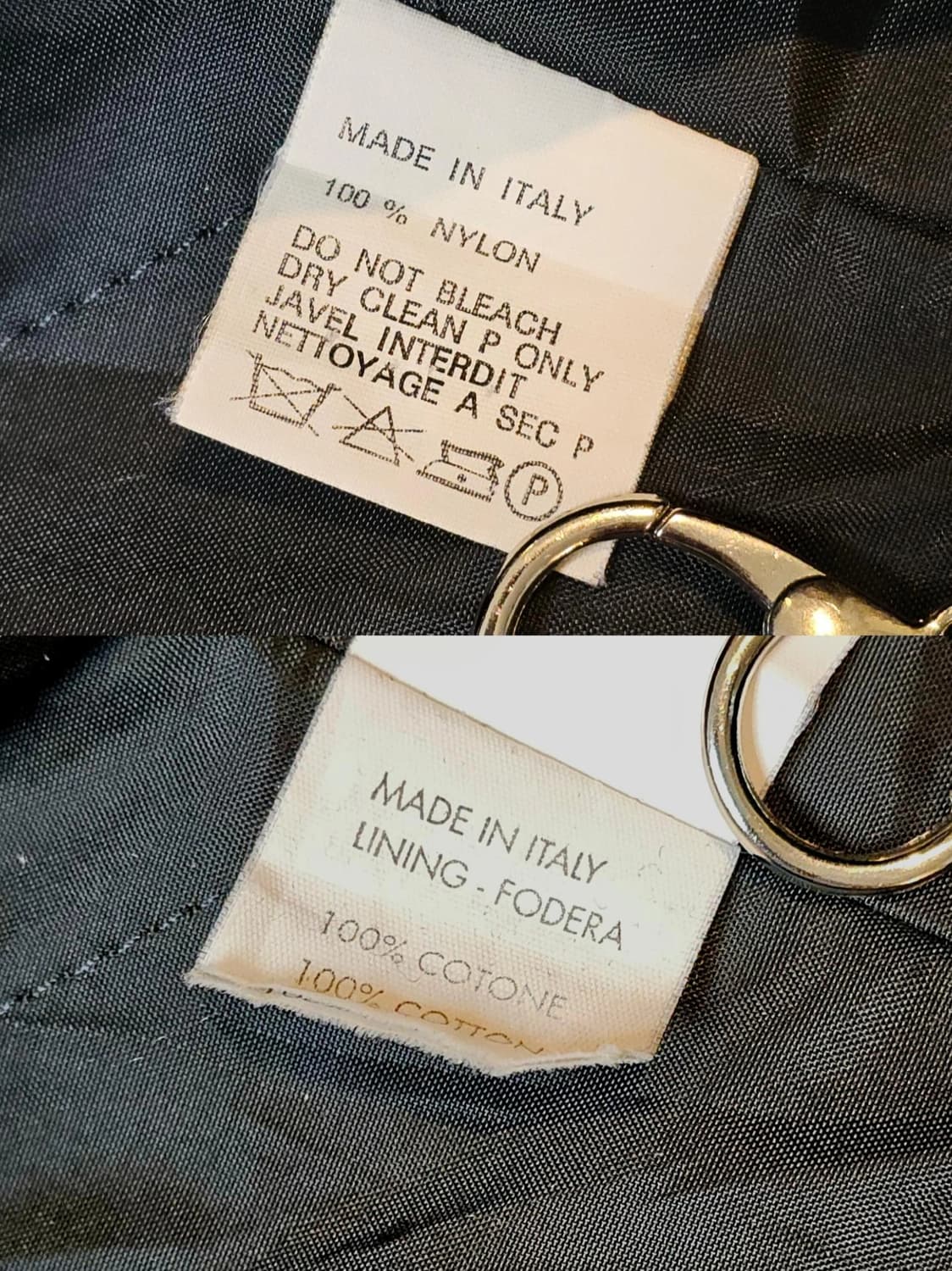 90s Dirk Bikkembergs Nylon padded blazer 상품이미지5