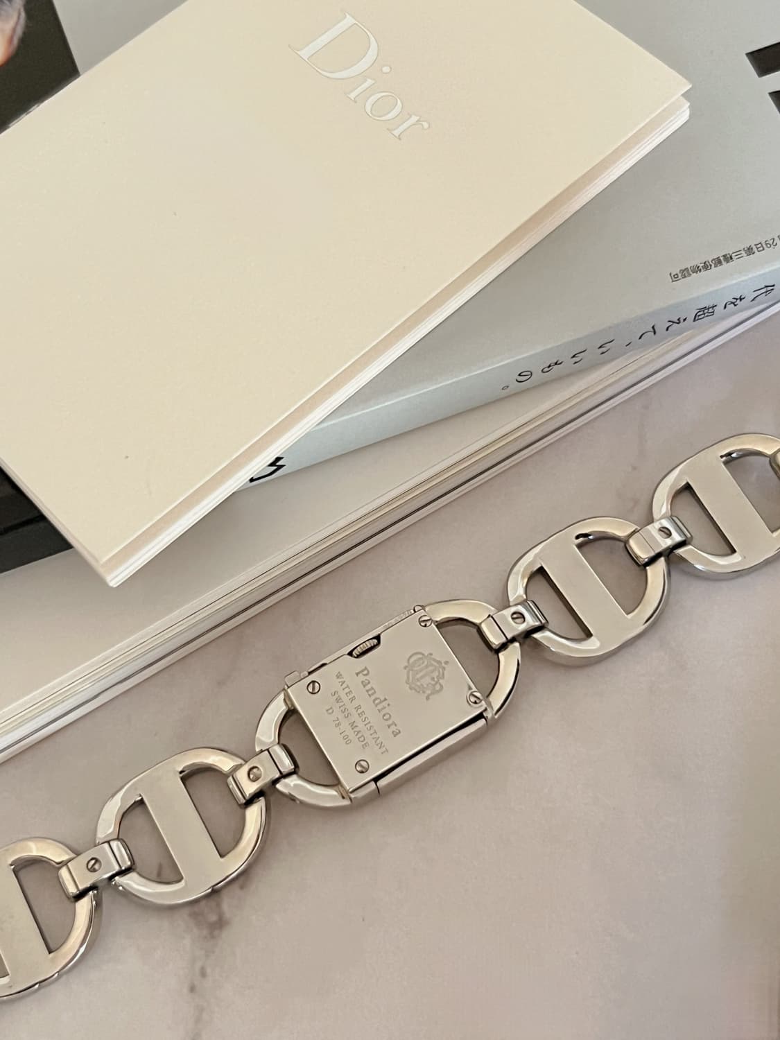 Christian Dior 판디오라 메탈 브레이슬릿 디올 시계 상품이미지7