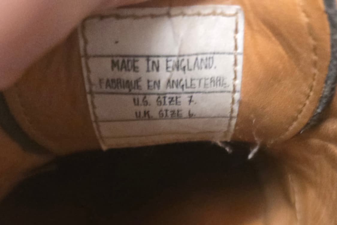 톰브라운 스웨이드 윙팁 슈즈 US7 상품이미지5