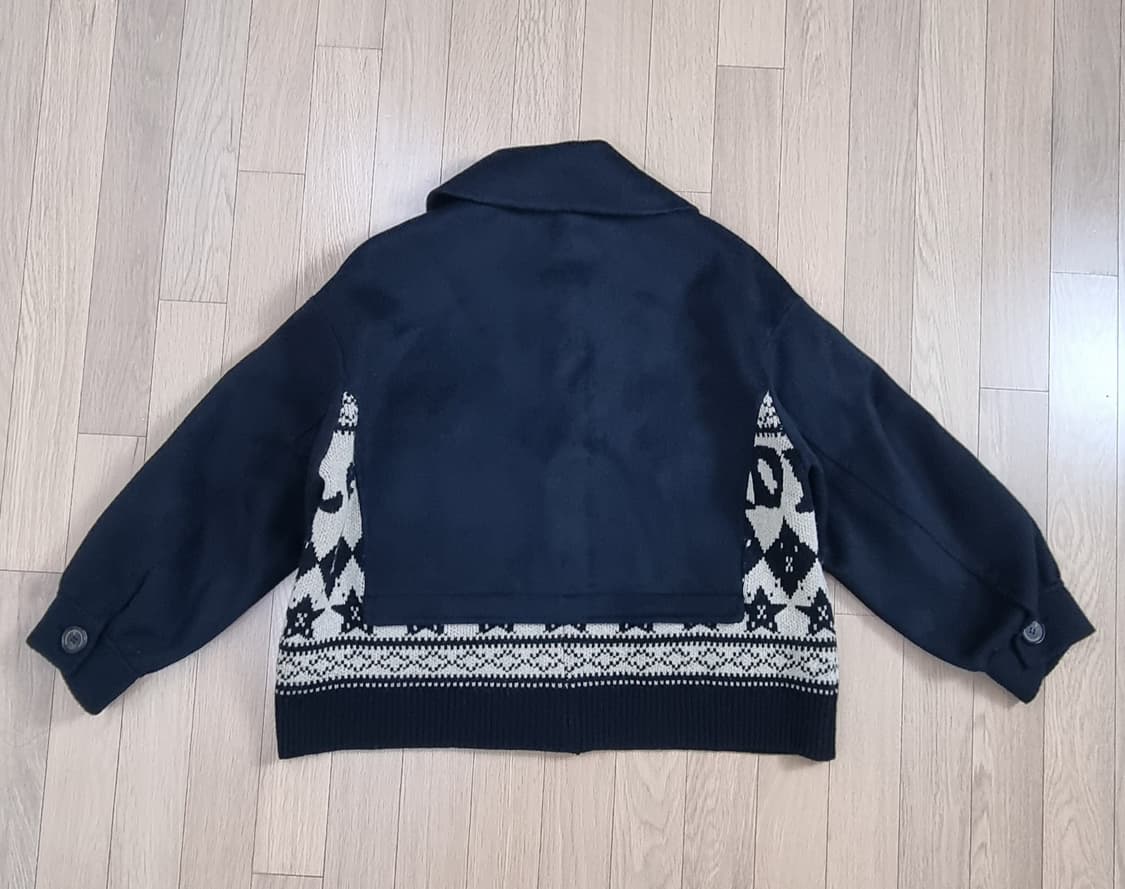 르닉앤맥코이 니트패치 울자켓 Free _ 여성 상품이미지6