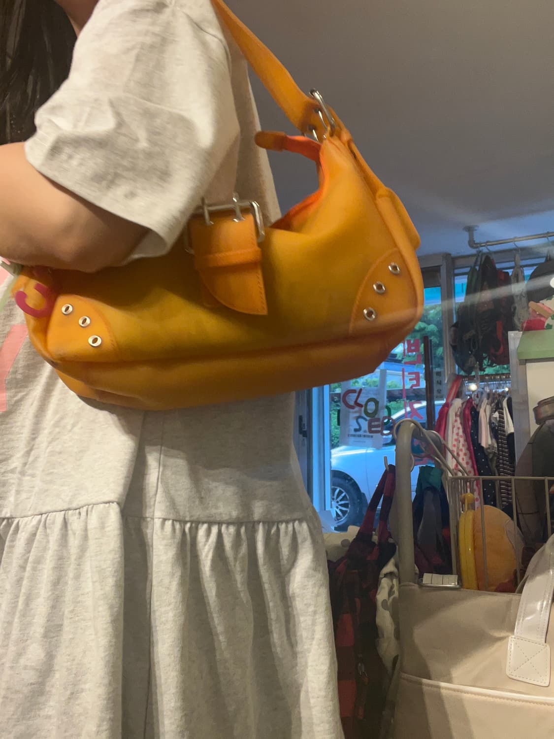 빈티지 젤리 호보백 ⭐️ 상품이미지10