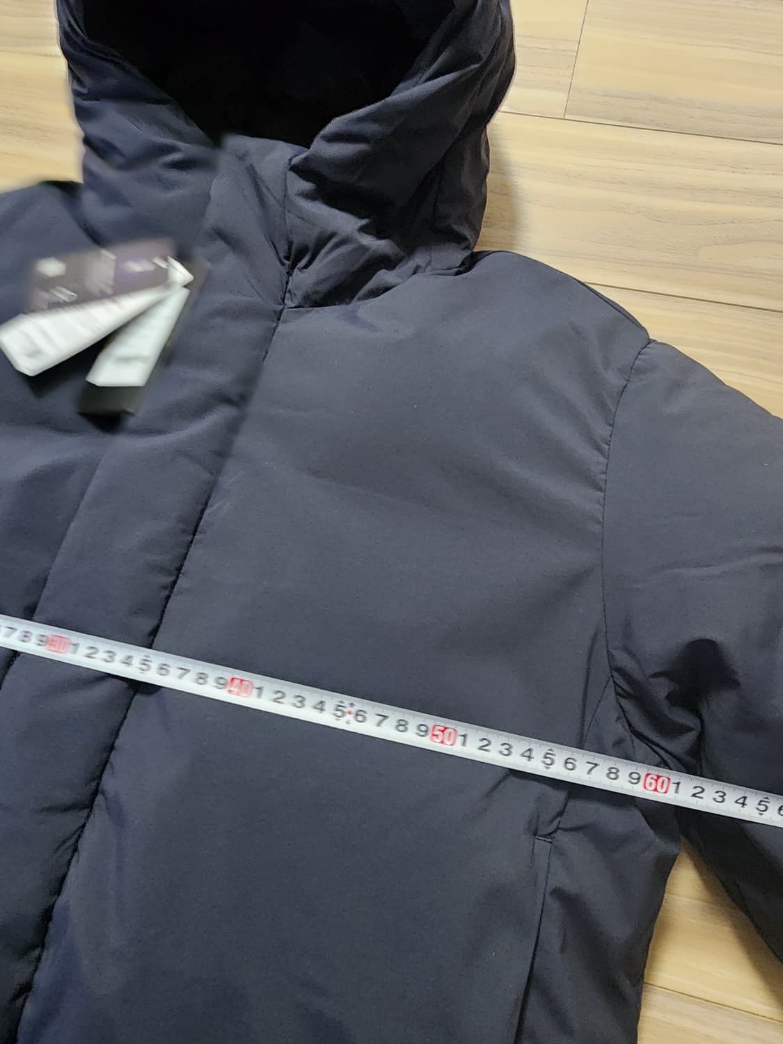 무신사스탠다드후덕다운패딩점퍼다크그레이L 상품이미지6