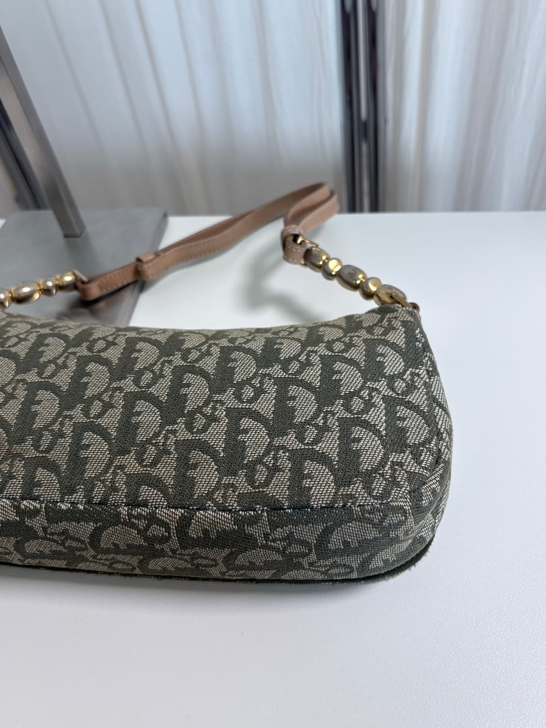 디올 오블리크 카키 마리스 숄더백 상품이미지6