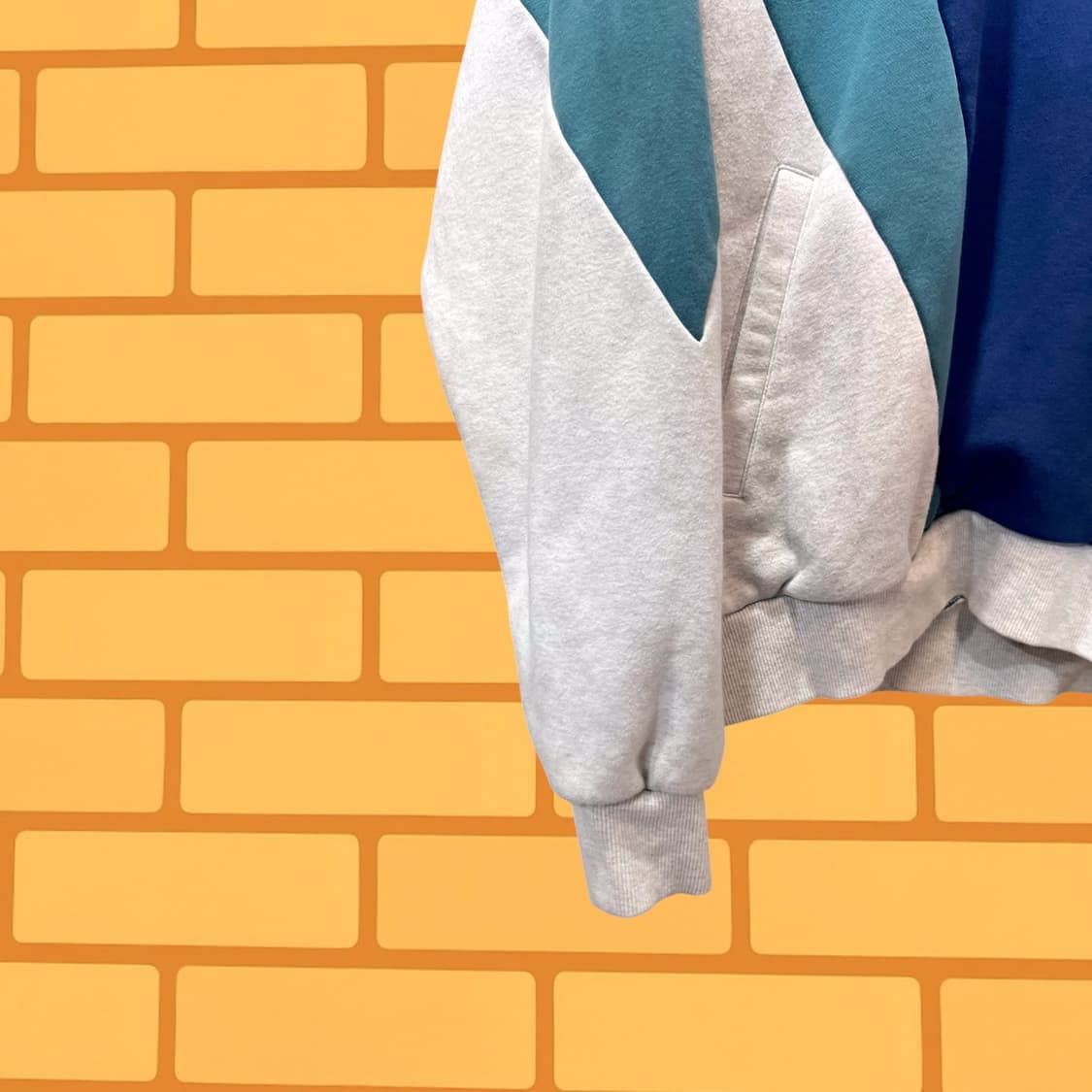 NBA 필라델피아 76ers 반집업 맨투맨 스웻 셔츠 (L) 상품이미지4