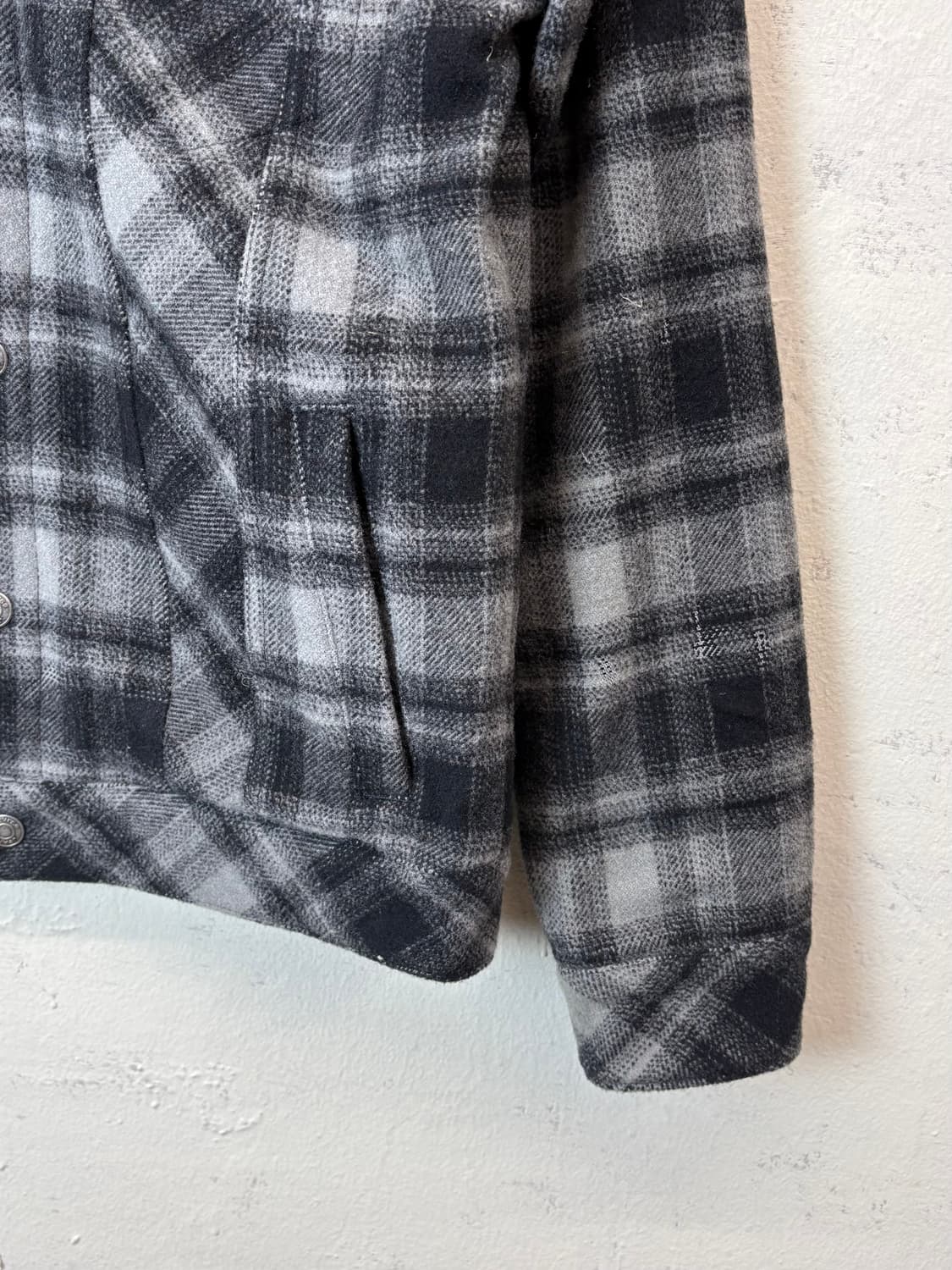 리바이스 플란넬 울 체크 트러커 자켓 상품이미지3