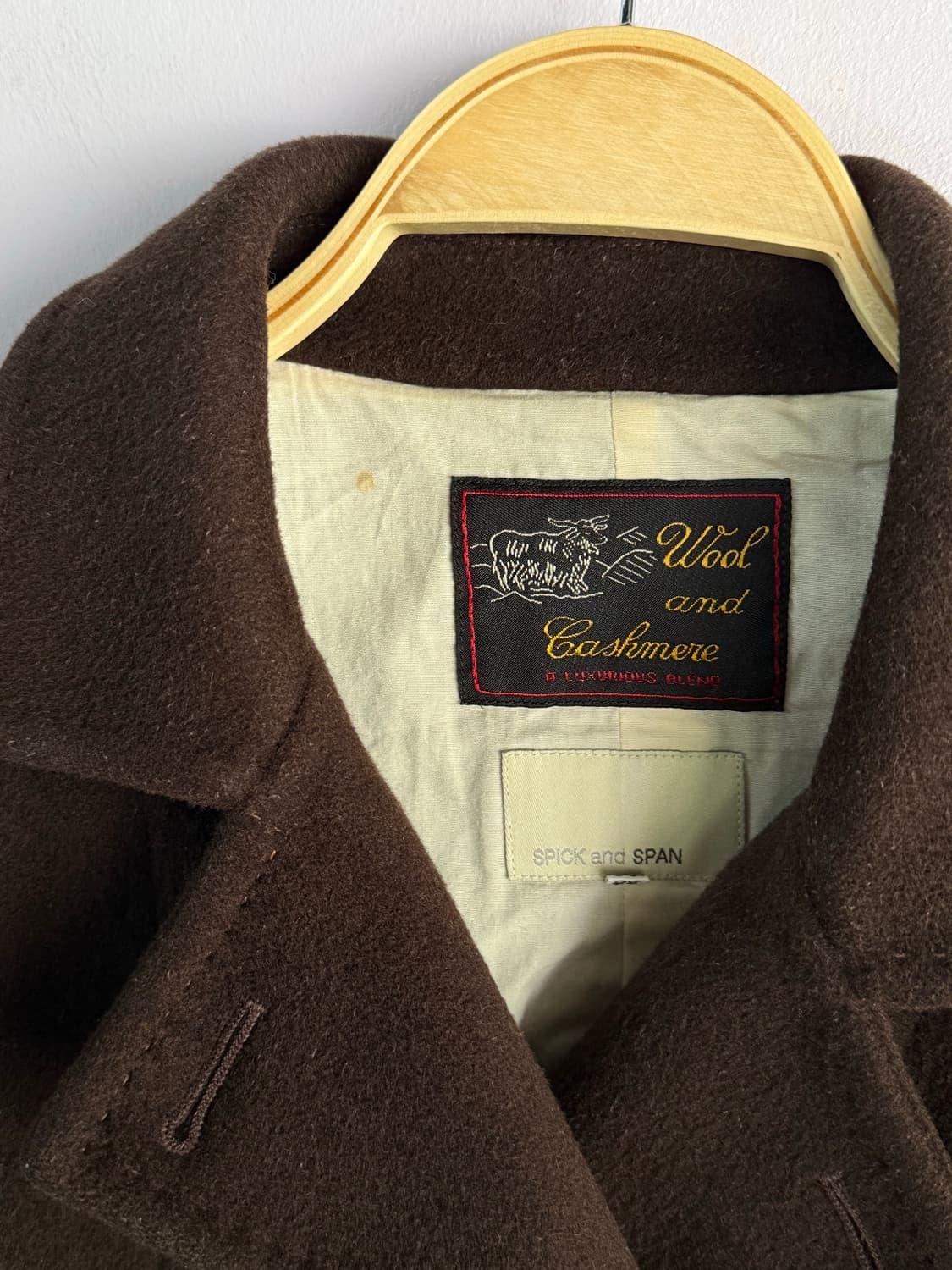 Spick and span 캐시미어 혼방 더블코트 상품이미지6
