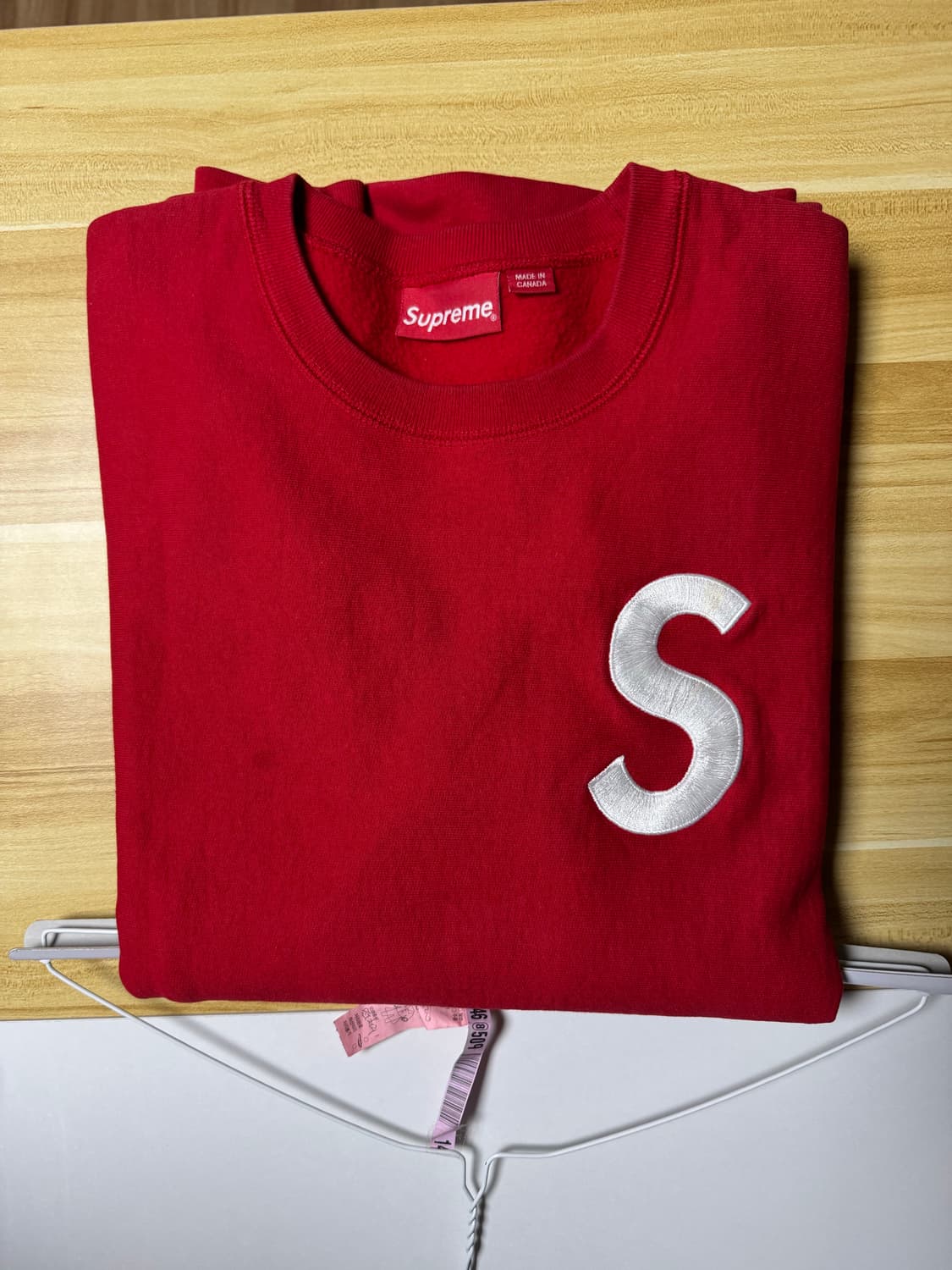 슈프림 s로고 맨투맨 상품이미지1
