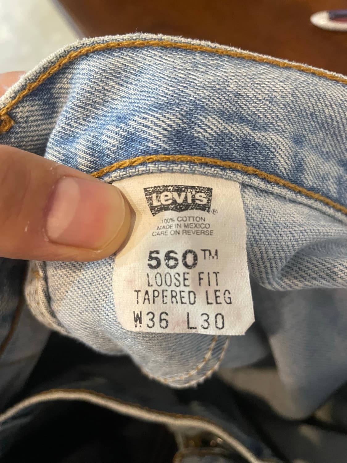 리바이스 560 36x 30 상품이미지9