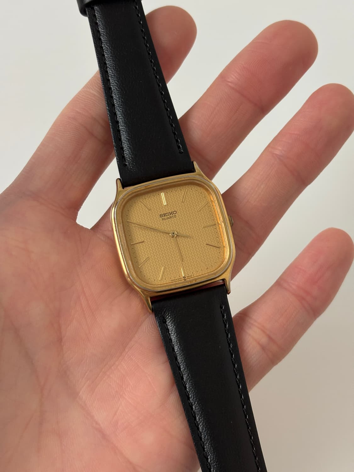 1980s Chariot Gold Square Quartz 상품이미지1