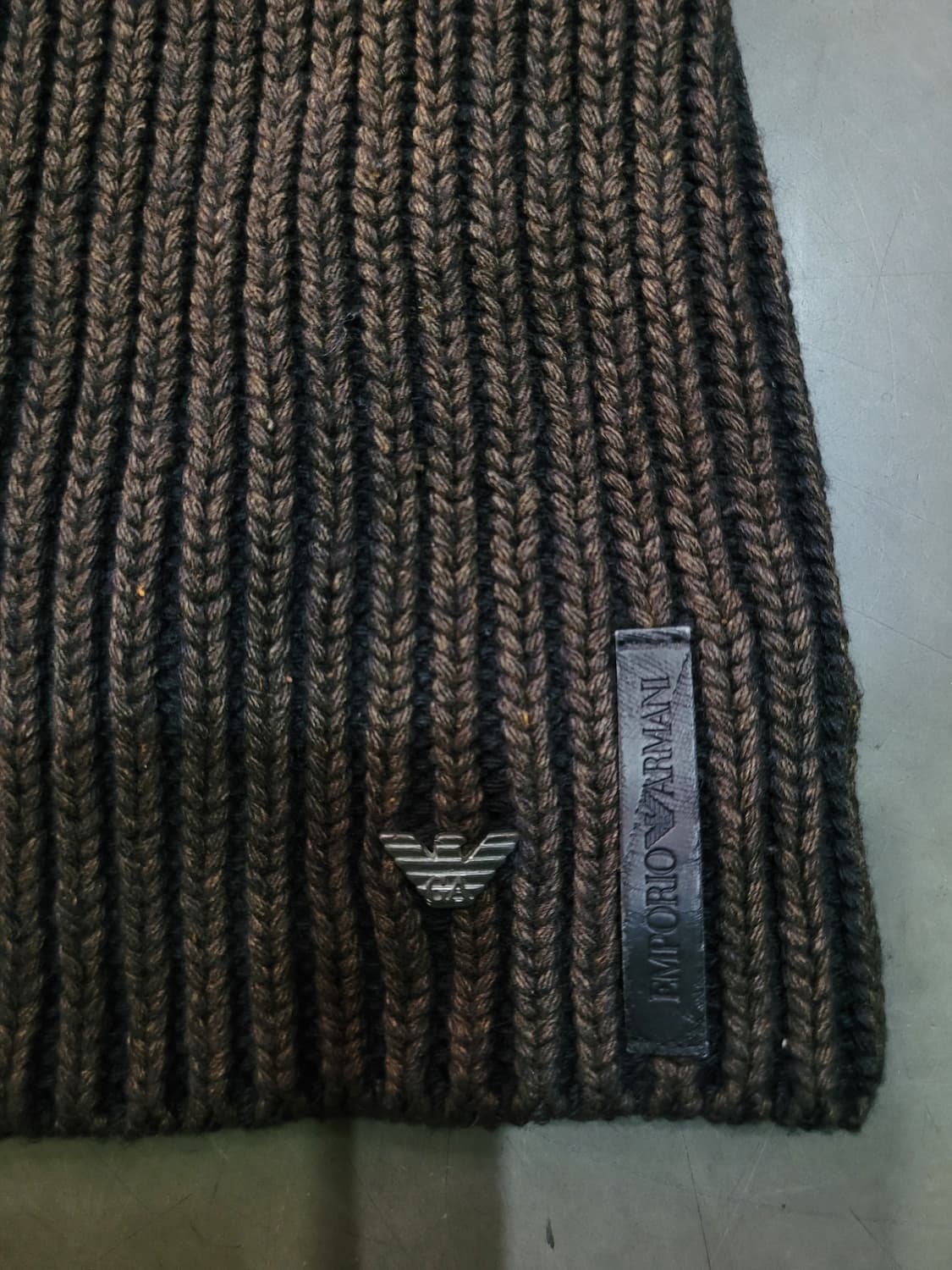 EMPORIO ARMANI 엠포리오 아르마니 니트 비니 상품이미지2