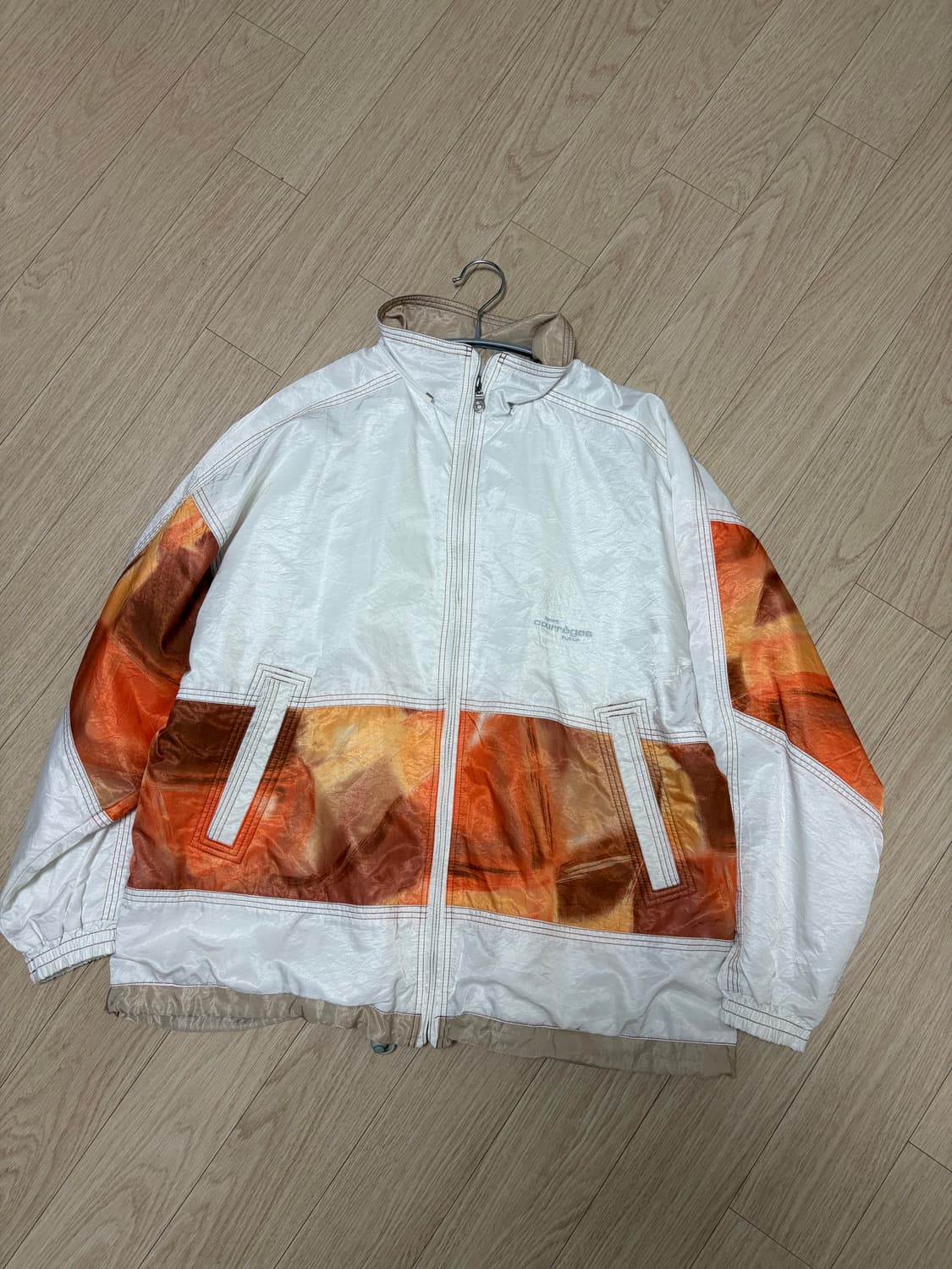 꾸레쥬 빈티지 바람막이 자켓 상품이미지1